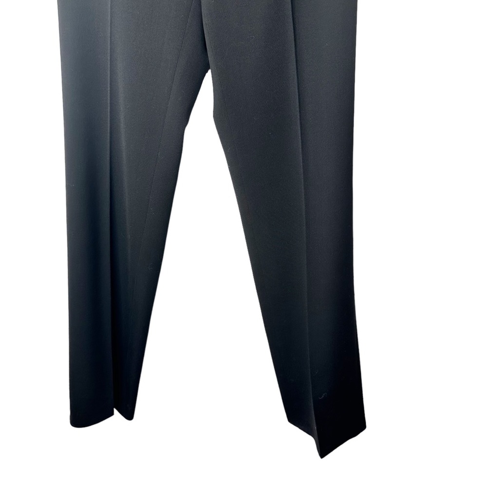 Lauren Ralph Lauren Front Pleated Black Trouser Pants Size 4 - Picture 5 of 9
